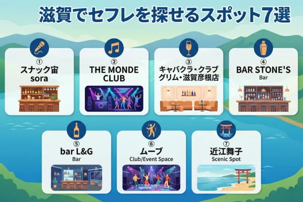 滋賀でセフレを探せるスポット7選